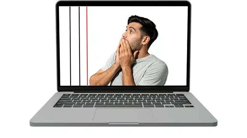 Résoudre le problème de la barre verticale sur un Mac